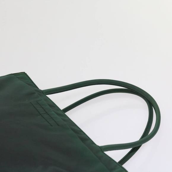 PRADA Hand Bag Nylon Green Auth 63209 - Picture 14 of 16